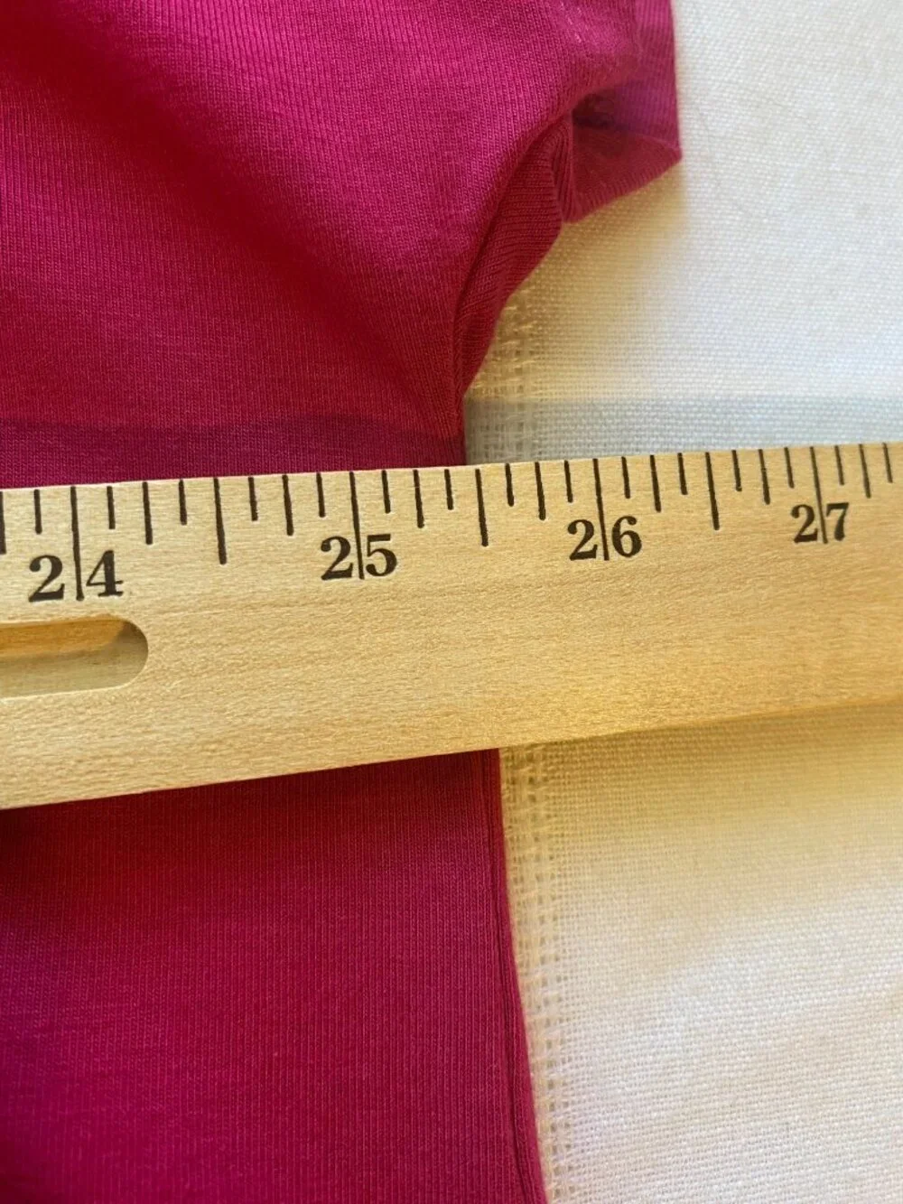 J. Jill Luxe Supima Tee Top Women's 2X Pink Pleat Back Short Sleeve Flowy Casual - Picture 7 of 10